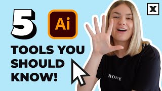 5 Essential Adobe Illustrator Tools [upl. by Tav]