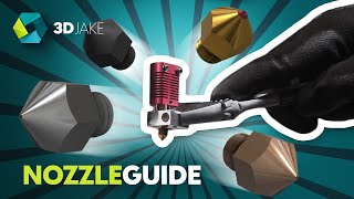 3D Printer Nozzle Guide  how to change it [upl. by Zachery406]