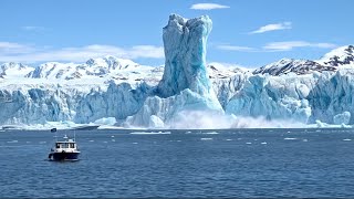 Most Awesome Glaciers Collapse in Water Compilation [upl. by Ihsar]