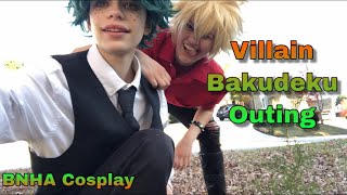 Villain Bakudeku Outing BNHA Cosplay [upl. by Kcirde]