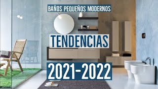 💡✅ BAÑOS MODERNOS PEQUEÑOS y grandes  TENDENCIAS 2021 🛀 [upl. by Acila]