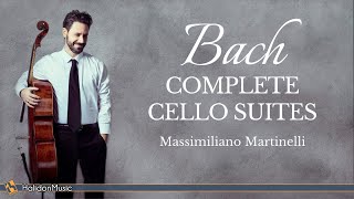 Bach  Complete Cello Suites Massimiliano Martinelli [upl. by Halladba753]