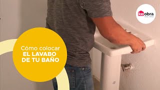 Cómo colocar el lavabo de tu baño [upl. by Mathews]