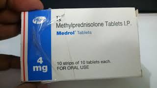 Medrol 4 MG Tablet Review In Hindi [upl. by Jarlath795]