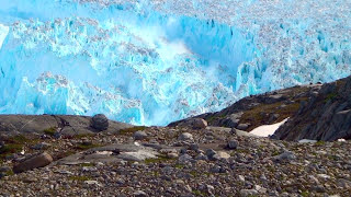 Helheim Glacier massive calving East Greenland [upl. by Narok]