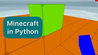 Minecraft in Python Ursina Engine Part 1 [upl. by Kcirej]