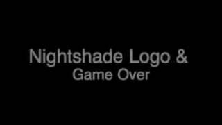 Nightshade NES OST  Logo amp Game Over [upl. by Dlaregztif]