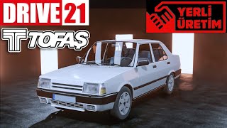 DRIVE 21  YENİ TÜRK YAPIMI SIMULASYON OYUNU VE TOFAŞ [upl. by Ahsilac]