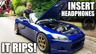 🐒 THIS SUPERCHARGED HONDA S2000 WILL BLOW YOUR MIND AND EARS [upl. by Belldas]