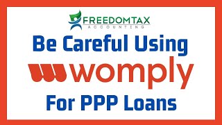 Womply PPP Loan Application Review  Fast Service But Be Careful [upl. by Eulalie]