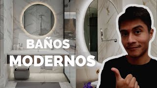 Baños modernos Tips para tu baño  Orlando González [upl. by Ilyse]