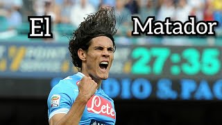 Edinson Cavani  All 78 goals for Napoli in Serie A [upl. by Enilamme]