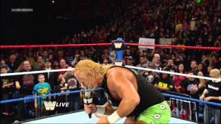 The New Age Outlaws vs Primo amp Epico Raw March 4 2013 [upl. by Milewski459]