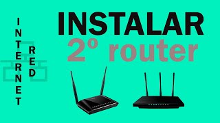 Cómo conectar 2 routers  INSTALAR 2 router [upl. by Fink803]