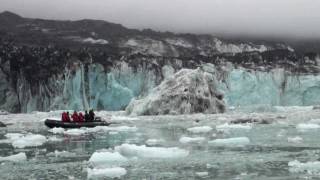 Glaciers calving my most spectacular footage Ice on the move [upl. by Ruhnke956]