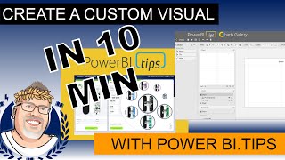 Create a Power BI Custom Visual in 10 Minutes [upl. by Gnay]