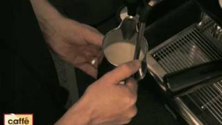 How to froth milk with a steam wand  Barista Tips [upl. by Krenn94]