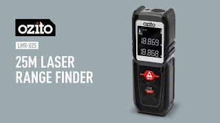 Ozito 25m Laser Range Finder  Product Video [upl. by Calesta744]