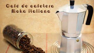 DISFRUTA del MEJOR CAFÉ con CAFETERA ITALIANA  Make Great Coffee with a Moka Pot [upl. by Igiul]