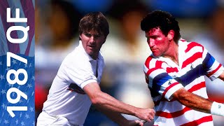 Jimmy Connors vs Brad Gilbert  US Open 1987 Quarterfinal [upl. by Apurk]