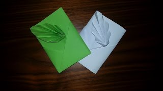 Como hacer un sobre con hoja Origami3 [upl. by Jahn516]