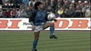 WarmUp Maradona UEFACup semifinal 1989 HD [upl. by Cody]