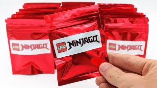 MORE Mystery LEGO Ninjago Minifigures  30 Pack Opening RARE Minifigures [upl. by Ecertap]