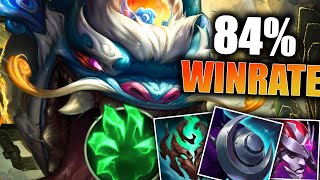 84 Winrate Challenger Tahm Kench TOP  No Arm Whatley [upl. by Larrisa]