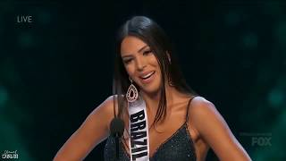 Miss Universe 2018  Top 20 Opening Statement [upl. by Ecreip268]