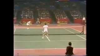 Jimmy Connors vs McEnroe Final  Wembley 1981 [upl. by Ayaladnot466]