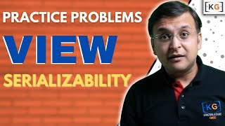 816 Practice Problem on View Serializability [upl. by Latoniah568]