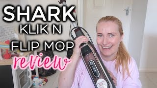 SHARK KLIK N FLIP SMARTRONIC DELUXE MOP REVIEW  STEAM MOP REVIEW amp DEMO [upl. by Imefulo]