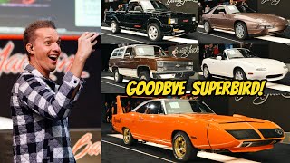 Selling my car collection at auction FOR A NEW WORLD RECORD Superbird GONE [upl. by Stephania]