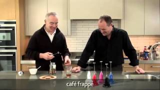 How to make a frappé coffee using an aerolatte milk frother [upl. by Irej876]