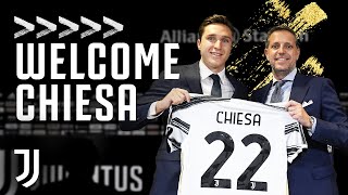 WELCOME CHIESA  Federico Chiesa is Presented as a Juventus Player [upl. by Bryn793]