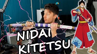 UNBOXING NIDAI KITETSU  LE KATANA DE LUFFYTARO [upl. by Amesari537]