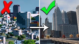 How To Make Cities Skylines Look Realistic [upl. by Aidyl]