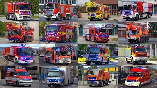 BEST OF EINSATZFAHRTEN 2020  Firescue112 [upl. by Kessiah]