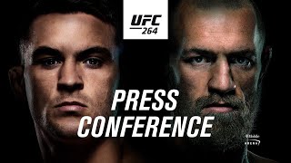 UFC 264 Prefight Press Conference  Poirier vs McGregor 3 [upl. by Ugo]