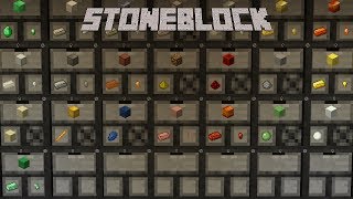 StoneBlock  STORAGE ROOM E19 Modded Minecraft [upl. by Tnias58]