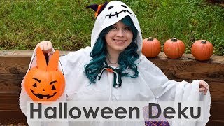 Halloween BNHA Deku Cosplay Tutorial Free Pattern [upl. by Osana]