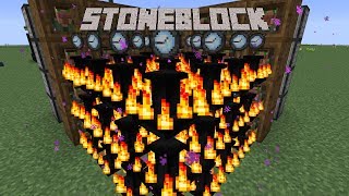 StoneBlock  EMC FARMING E43 Modded Minecraft [upl. by Ardeahp]