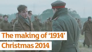 The making of 1914  Christmas Ad  Sainsburys [upl. by Ardnaek]