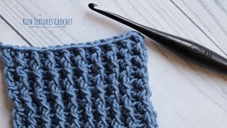 Single Rib Stitch  How to Crochet [upl. by Am]