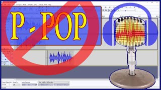 Remove Popping Ps with Audacity 🎙 Remove Plosives [upl. by Hertzog200]