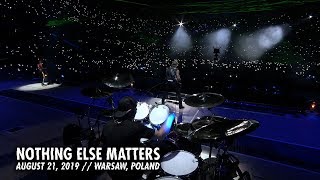 Metallica Nothing Else Matters Warsaw Poland  August 21 2019 [upl. by Adiol521]