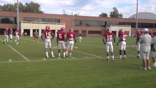 Alabama defensive backs make Nick Saban mad [upl. by Newcomer]