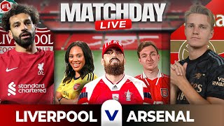 Liverpool vs Arsenal  Match Day Live [upl. by Rambert]