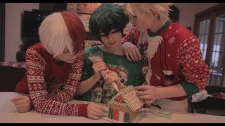 BNHA Christmas My Hero Academia Cosplay skit [upl. by Enobe27]