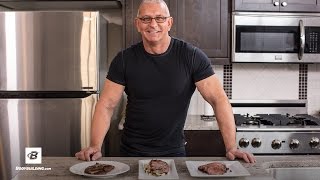 Chef Robert Irvines Healthy Steak Recipes 3 Ways [upl. by Meihar508]